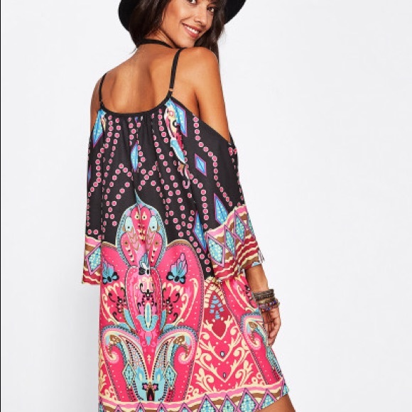 ❌SOLD❌ Kimono Sleeve Dress - Picture 5 of 5